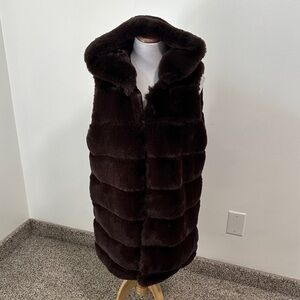 🌴 NWT Rachel Zoe Faux Fur Coat